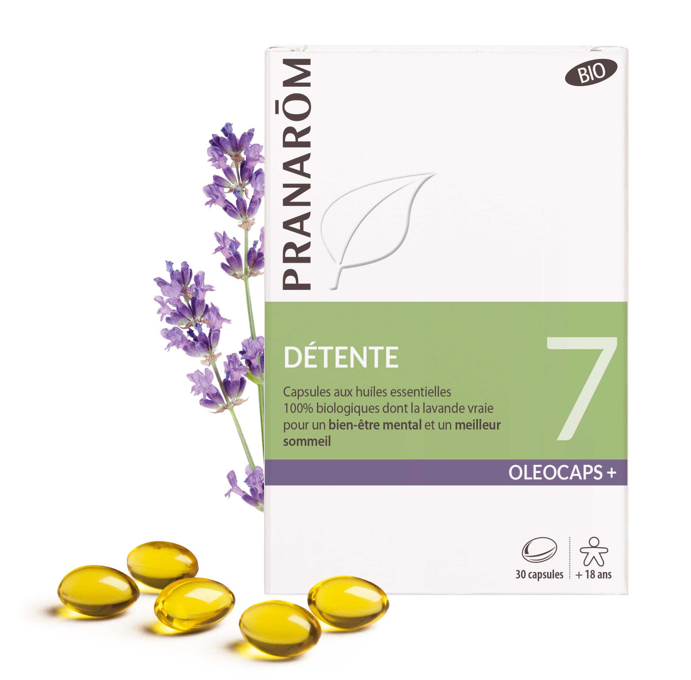 PRANAROM OLEOCAPS 7 CAPSULES SLEEP STRESS PASSENGER 30