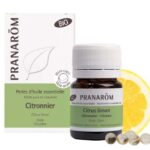 PRANAROM ORGANIC LEMON ESSENTIAL OIL PEARLS 60 UNITS