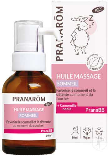 PRANAROM PRANABB ORGANIC SLEEP MASSAGE OIL 30ML
