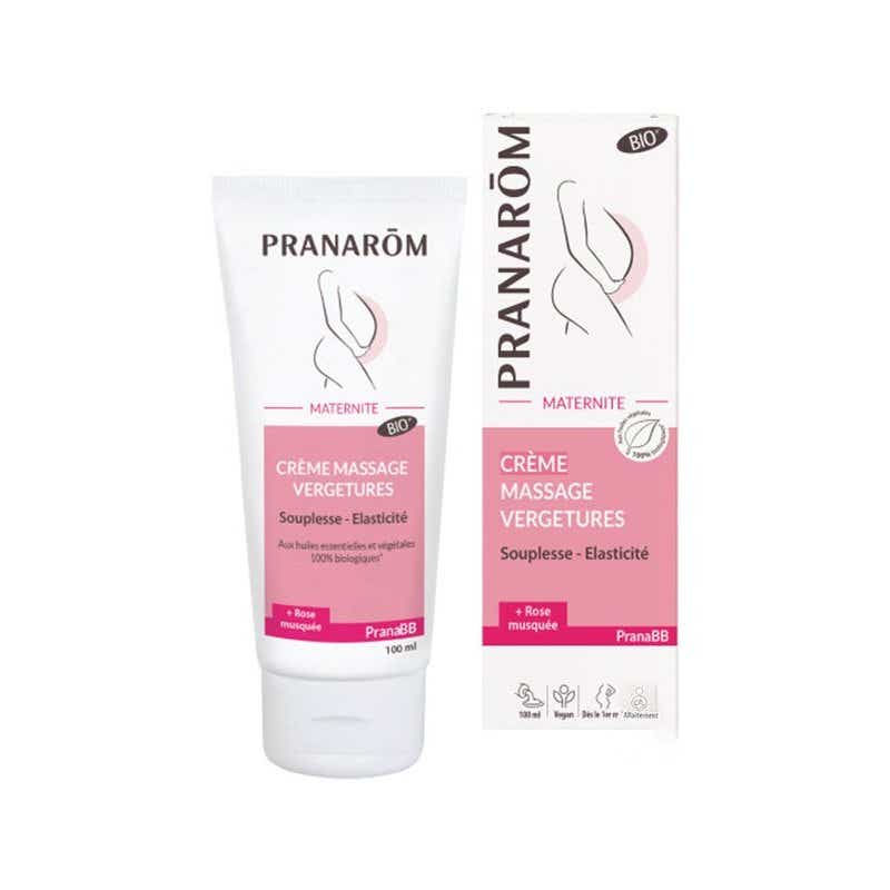 PRANAROM PRANABB MATERNITY ORGANIC STRETCH MARK MASSAGE CREAM 100ML