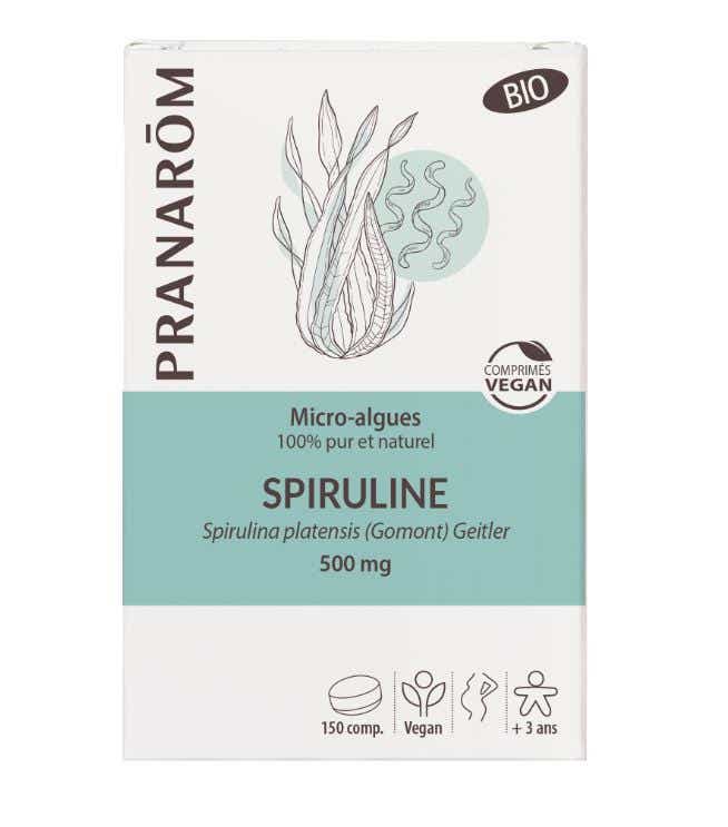 PRANAROM ORGANIC SPIRULINA 150 TABLETS