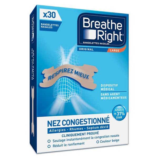 PRORHINEL NASAL STRIPS ORIGINAL 30 UNITS