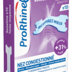 PRORHINEL SENSITIVE NASAL STRIPS 10 UNITS