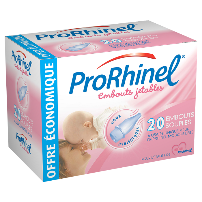 PRORHINEL DISPOSABLE SOFT TIPS 20 UNITS