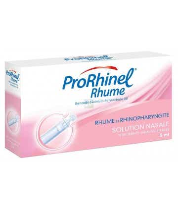 PRORHINEL COLD NASAL SOLUTION 20 SINGLE DOSE