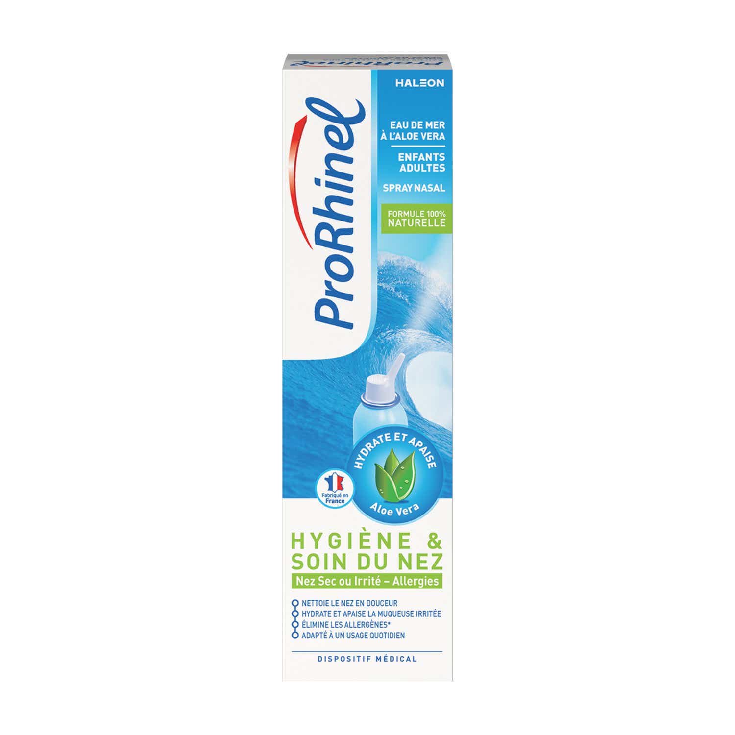 PRORHINEL NASAL SPRAY NOSE HYGIENE WITH ALOE VERA 100 ML