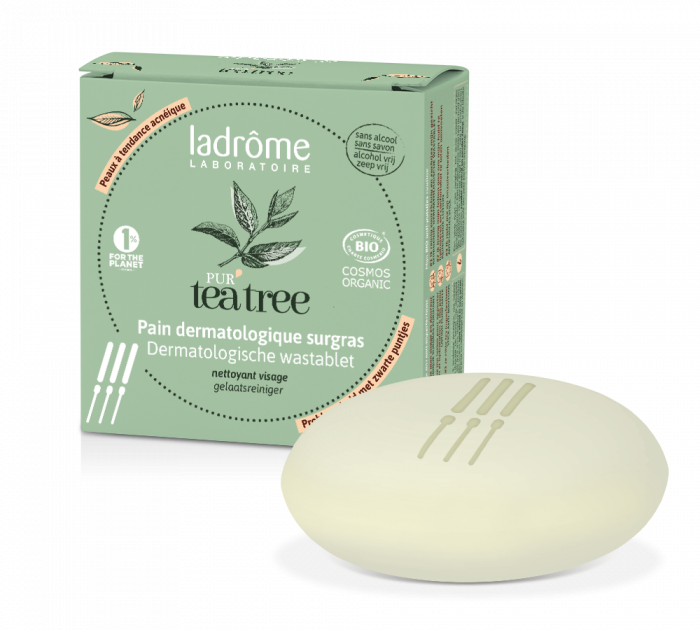 PUR TEA TREE ORGANIC SURFAT DERMATOLOGICAL BREAD 120G