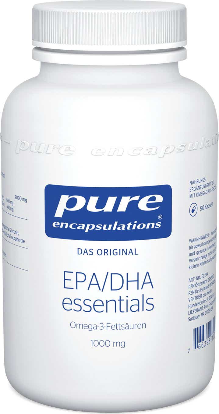 PURE ENCAPSULATIONS EPA DHA ESSENTIALS 1000MG 90 CAPSULES