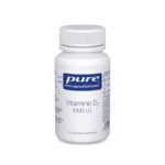 PURE ENCAPSULATIONS VITAMIN D3 1000 IU 60 CAPSULES
