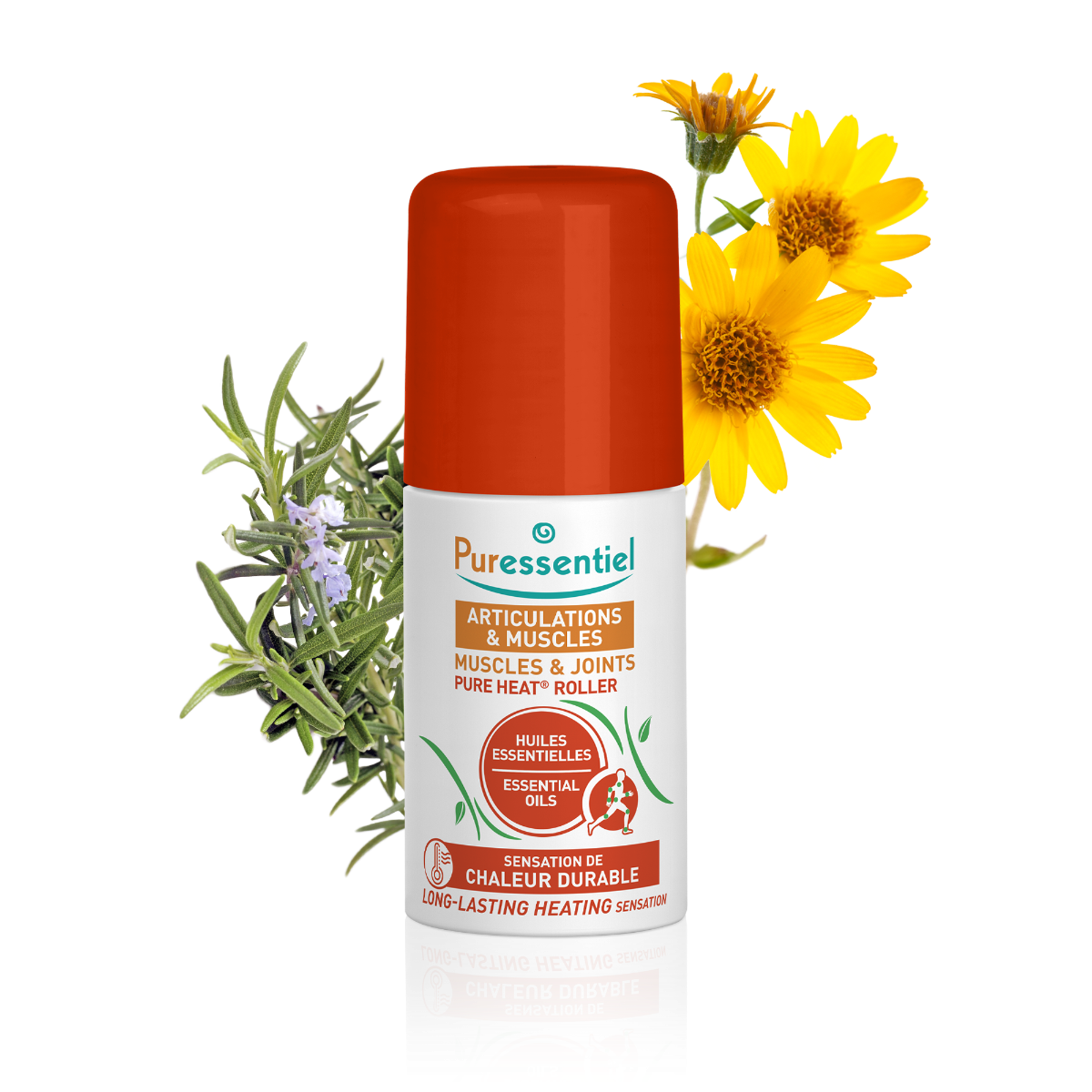 PURESSENTIEL JOINTS MUSCLES MUSCLES AND JOINTS PURE HEAT ROLLER 75ML