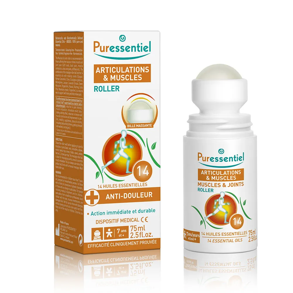 PURESSENTIEL JOINT ROLLER WITH 14 ESSENTIAL OILS 75ML