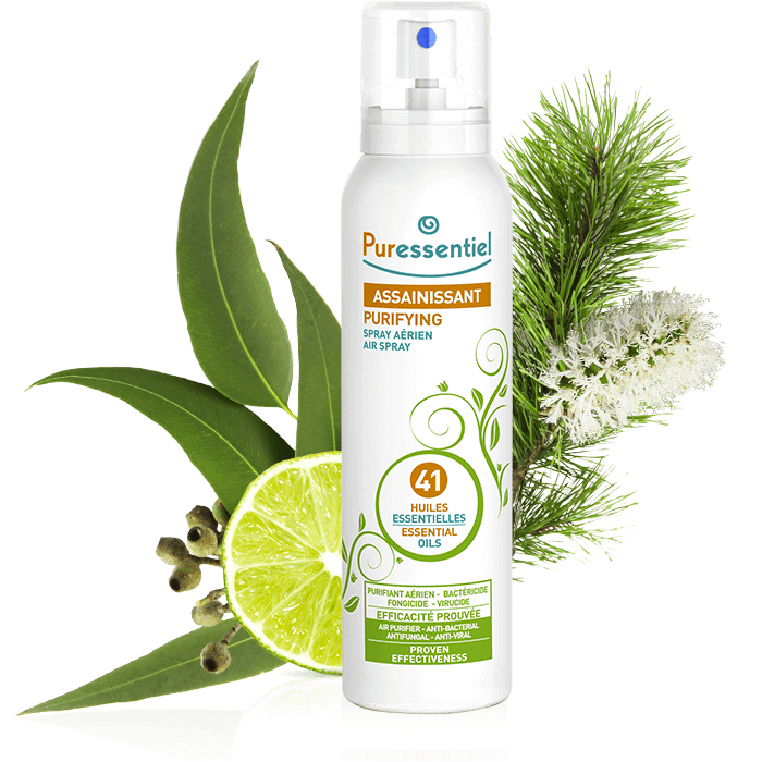 PURESSENTIEL SANITIZING SPRAY WITH 41 ESSENTIAL OILS 200ML