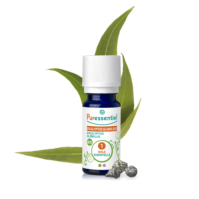 PURESSENTIEL HE ORGANIC GLOBULOUS EUCALYPTUS ESSENTIAL OIL 10 ML