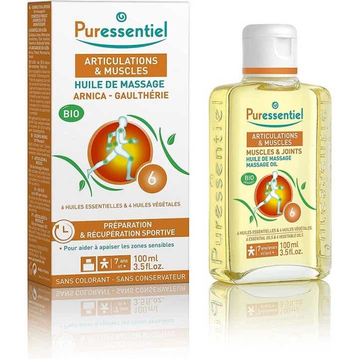 PURESSENTIEL ORGANIC MASSAGE OIL MUSCLE EFFORT 200ML