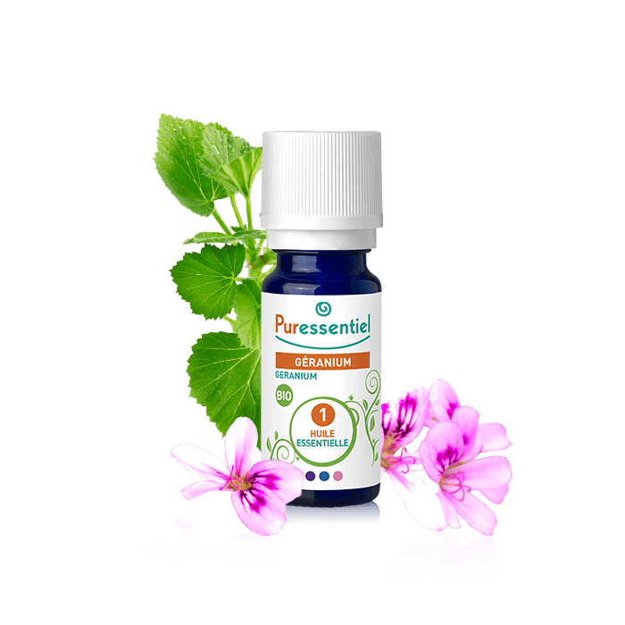 PURESSENTIEL ORGANIC GERANIUM ESSENTIAL OIL 5ML