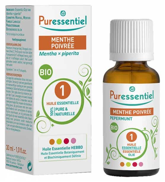 PURESSENTIEL ORGANIC PEPPERMINT ESSENTIAL OIL 30ML