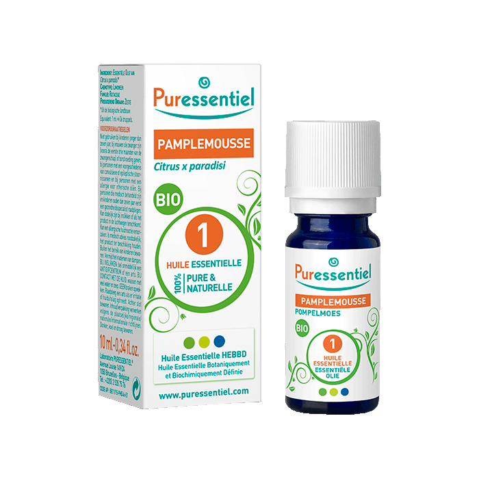 PURESSENTIEL ORGANIC GRAPEFRUIT ESSENTIAL OIL 10ML