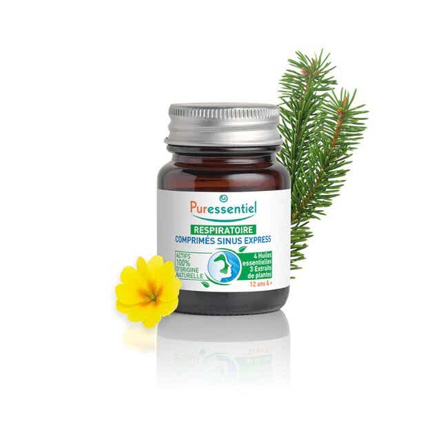 PURESSENTIEL RESPIRATORY TABLETS SINUS EXPRESS 15 TABLETS