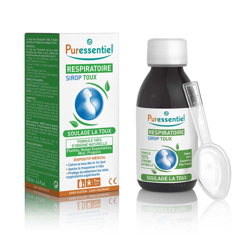 PURESSENTIEL RESPIRATORY COUGH SYRUP 125ML