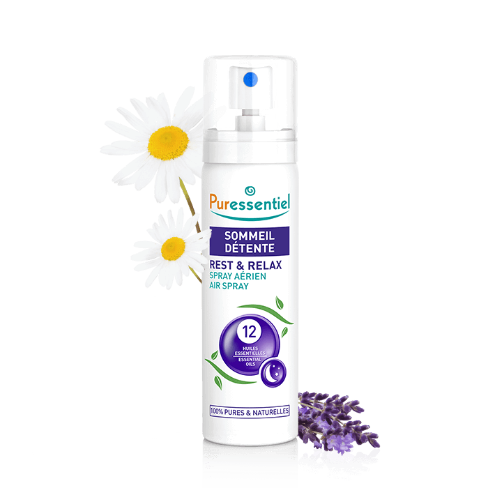 PURESSENTIEL SLEEP RELAXATION SPRAY WITH 12 ESSENTIAL OILS 75ML