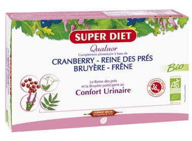 ORGANIC URINARY COMFORT QUATUOR 20 AMPOULES OF 15ML