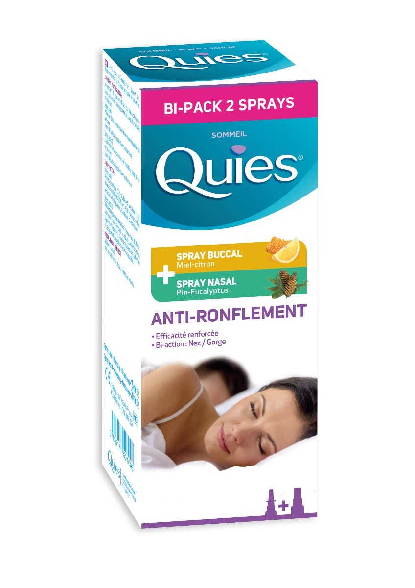 QUIES BI PACK ANTI SNORING 85ML