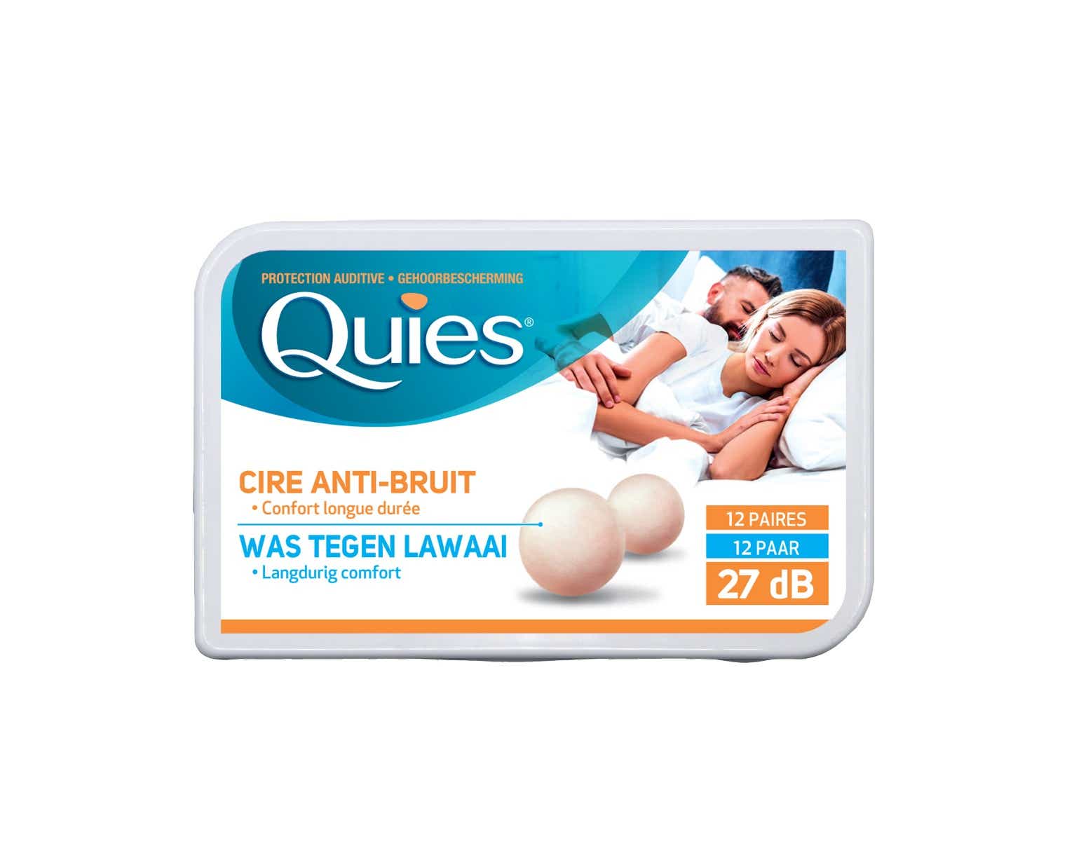 QUIES NATURAL WAX 24 UNITS
