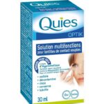 QUIES OPTIK MULTIFUNCTION SOLUTION SOFT CONTACT LENSES 30 ML