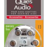 QUIES HEARING BATTERIES MODEL 13 6 PACK