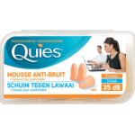 QUIES FLESH FOAM HEARING PROTECTION 3 PAIRS