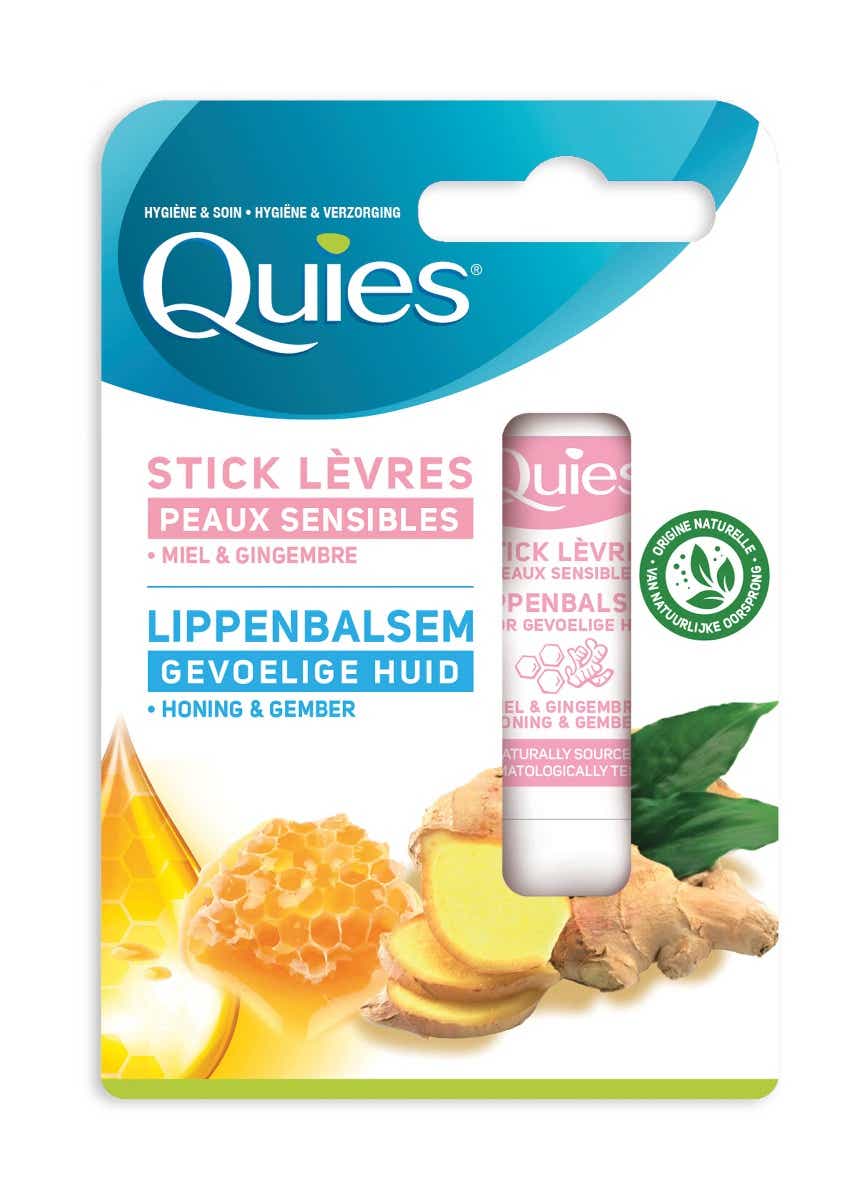 QUIES LIP STICK SENSITIVE SKIN HONEY AND GINGER 4 5G
