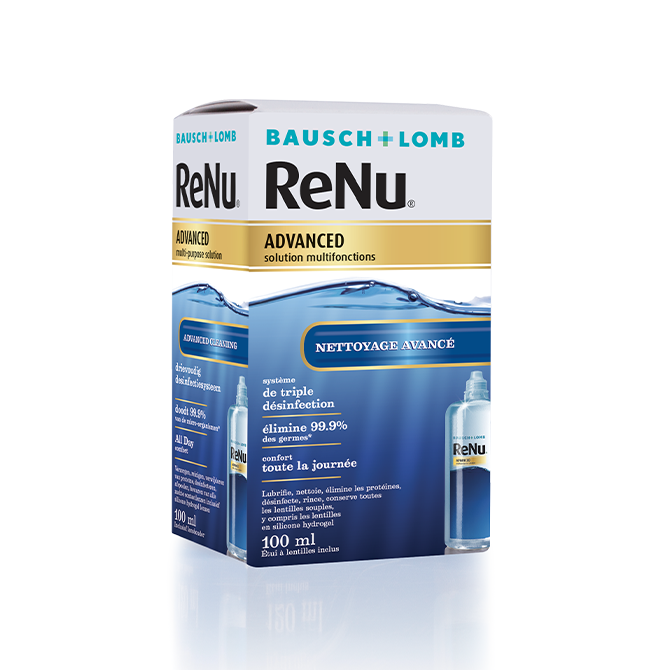 RENU ADVANCED MULTIFUNCTION SOLUTION ADVANCED CLEANING 100ML