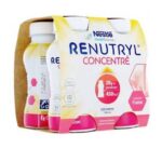 RENUTRYL CONCENTRATED STRAWBERRY FLAVOR 4 BOTTLES OF 100ML