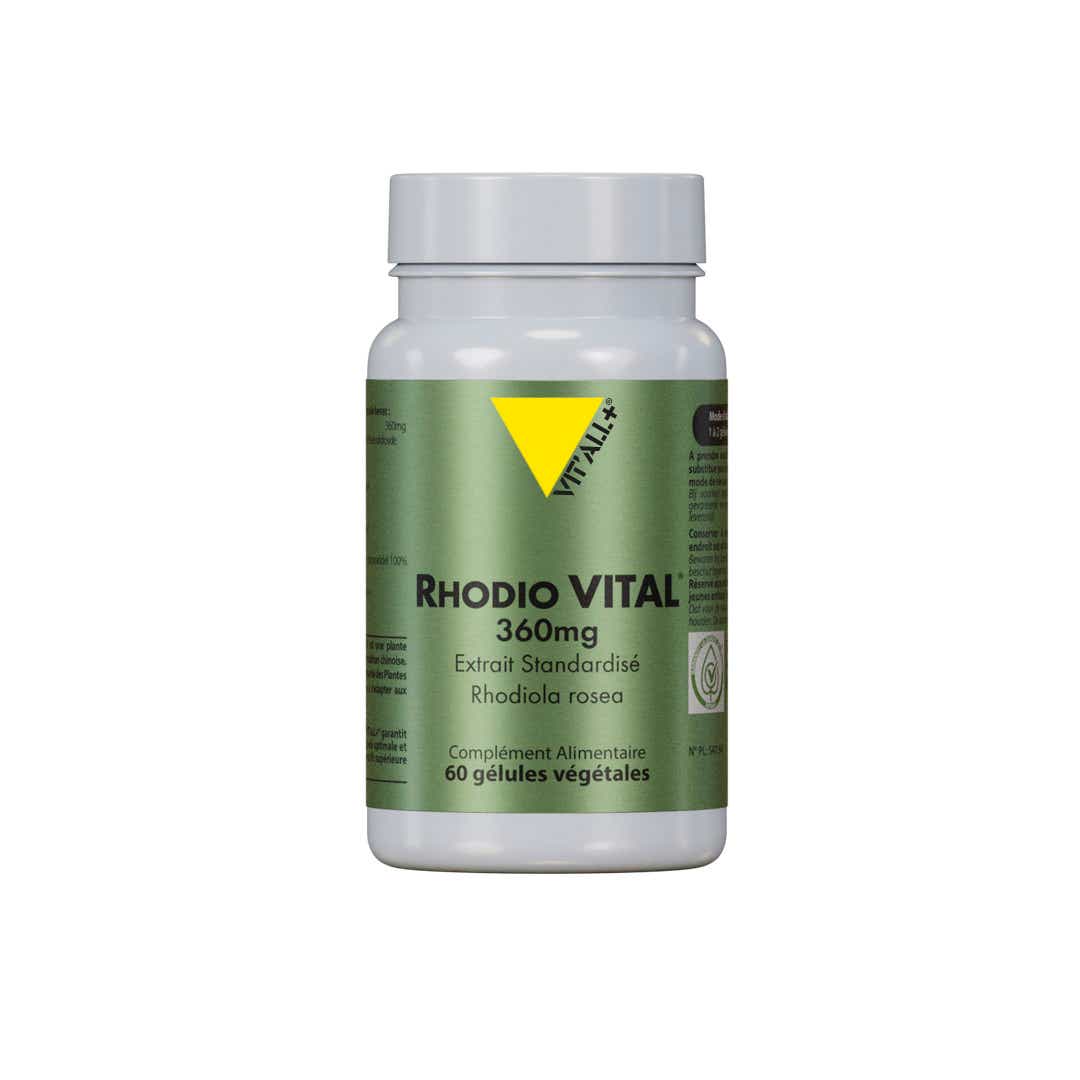 RHODIO VITAL 360MG 60 VCAPS VEGETABLE CAPSULES
