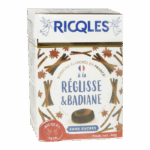 RICQLES SUGAR-FREE CANDY WITH LICORICE BADIANE 40G