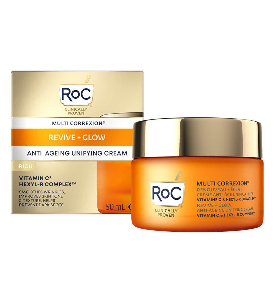 ROC MULTI CORREXIONR RENEW ECLAT UNIFYING ANTI-AGING CREAM 50ML