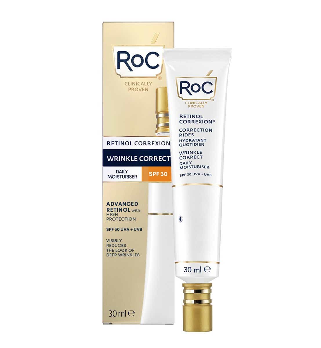 ROC RETINOL CORREXIONR WRINKLE CORRECTION DAILY MOISTURIZER SPF20 30ML