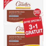 ROGE CAVAILLES EXTRA GENTLE SURGRAS SOAP COTTON FLOWER 4X250G