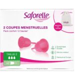 SAFORELLE CUP PROTECT MENSTRUAL CUP SIZE 1