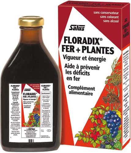 SALUS FLORADIX IRON PLANTS 250ML