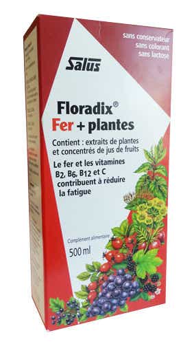 SALUS FLORADIX IRON PLANTS 500ML