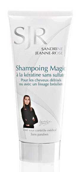 SANDRINE JEANNE ROSE MAGIC SHAMPOO WITH KERATIN 200 ML