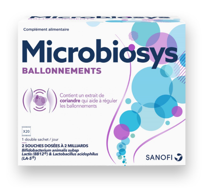 SANOFI MICROBIOSYS BLOATING 20 STICKS