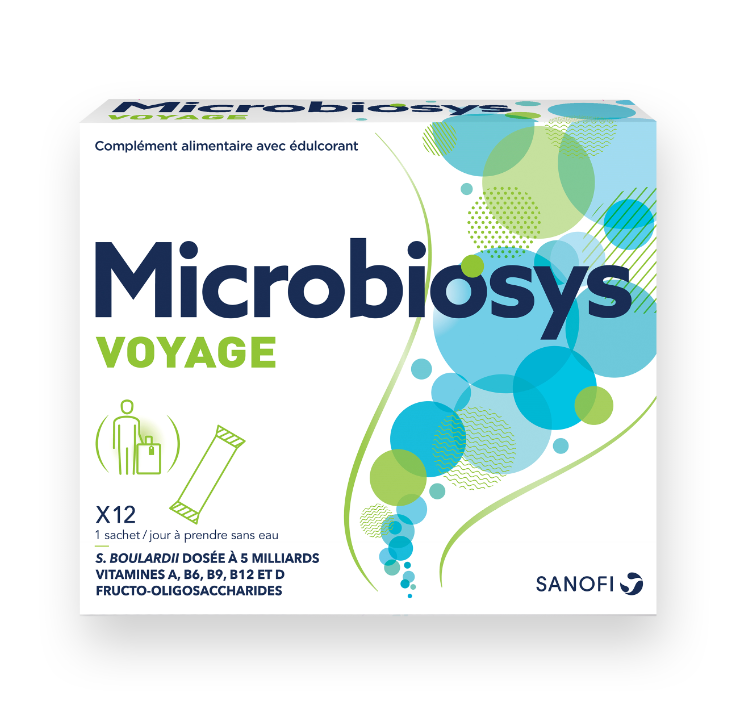SANOFI MICROBIOSYS TRAVEL 12 STICKS
