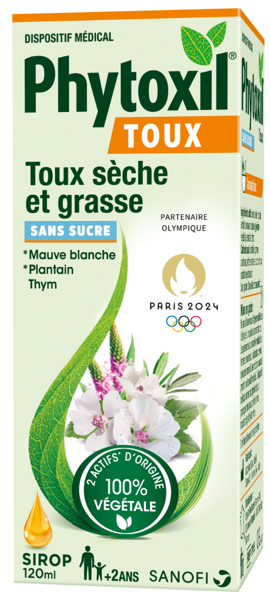 SANOFI PHYTOXIL SUGAR-FREE SYRUP 120ML