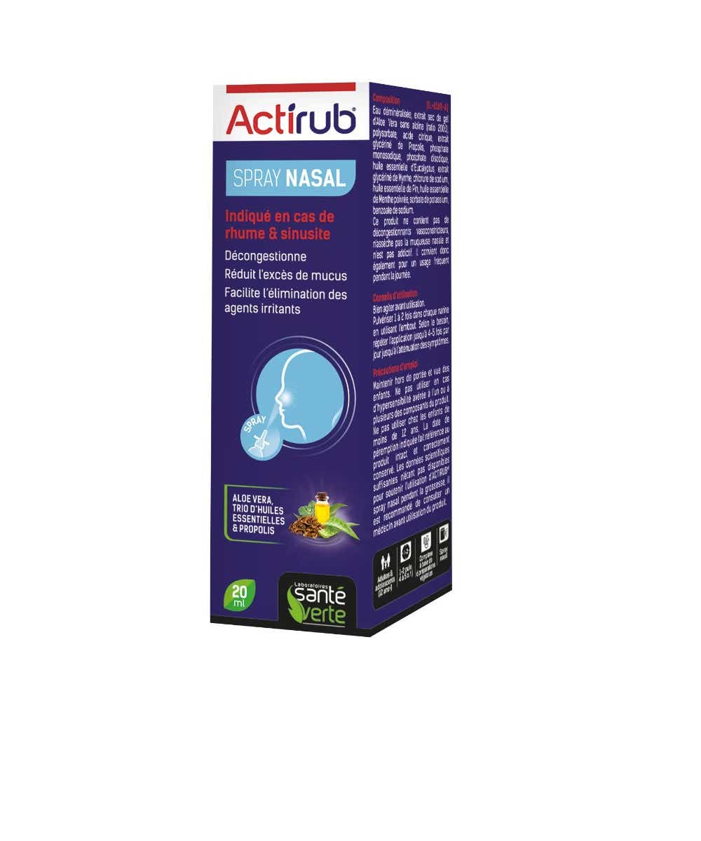 SANTE GREEN ACTIRUB NASAL SPRAY 20ML