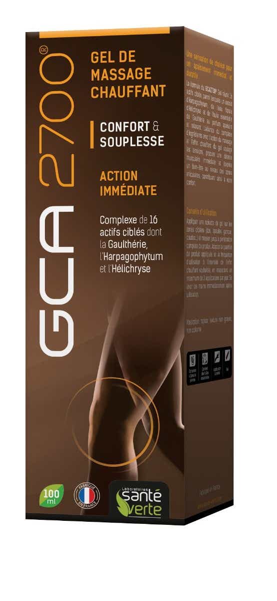 SANTE VERTE GCA 2700 HEATING MASSAGE GEL 100ML