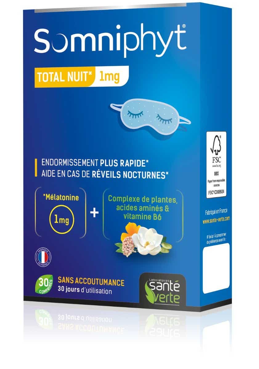 SANTE GREEN SOMNIPHYT 30 MELATONIN 30 TABLETS
