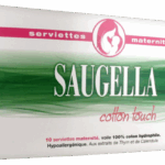 SAUGELLA COTTON TOUCH MATERNITY TOWELS 10 UNITS