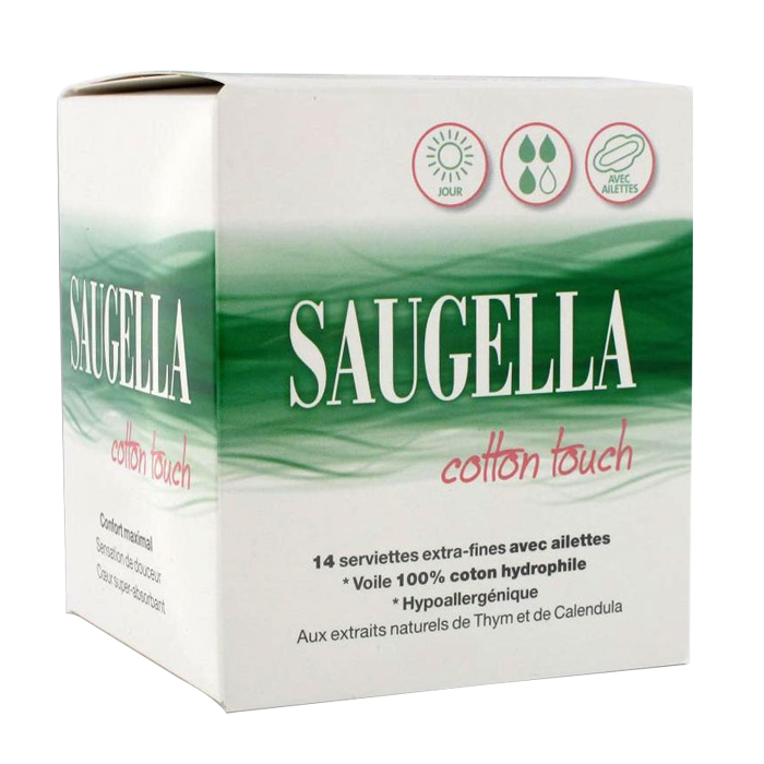 SAUGELLA COTTON TOUCH EXTRA FINE DAY TOWELS 14 UNITS